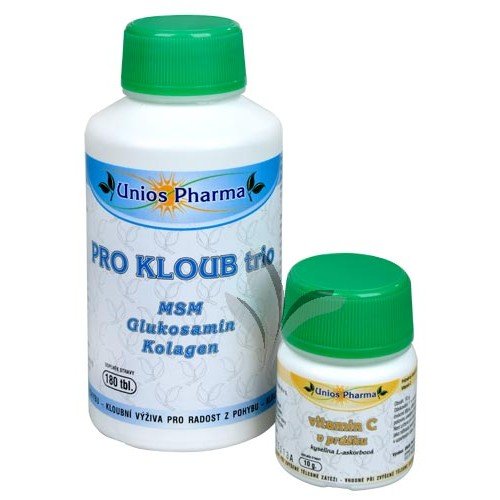 Pro kloub trio 180 tbl. + Vitam�n C v pr�ku 10 g ZDARMA