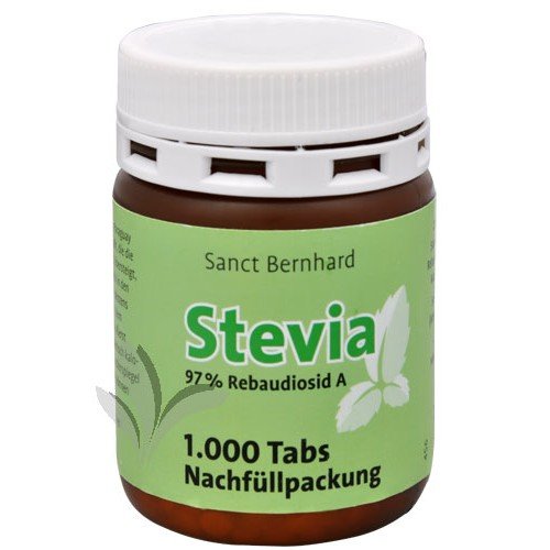 Stevia Tabs 1000 tbl. náhradní náplň - více informací