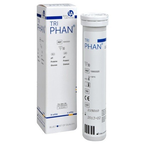 TriPhan - diagnostick� pap�rky k vy�et�en� mo�e 50 ks - v�ce informac�