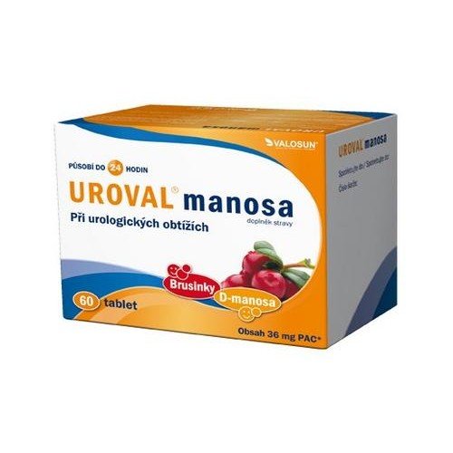 Uroval manosa 60 tbl. - v�ce informac�