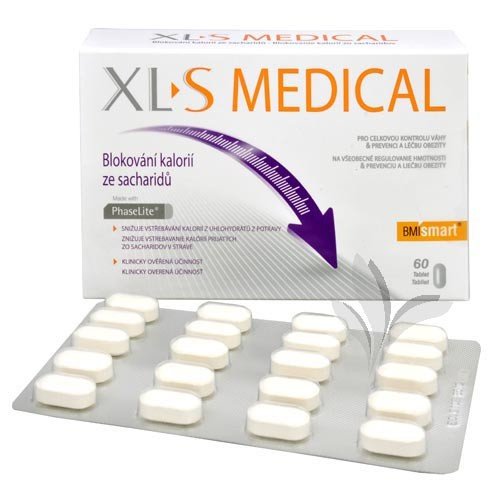 XltoS Medical Blokov�n� kalori� ze sacharid� 60 tbl. - v�ce informac�