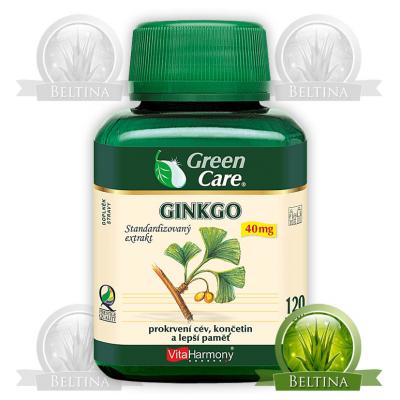 Ginkgo 40 mg - 120 kapsl