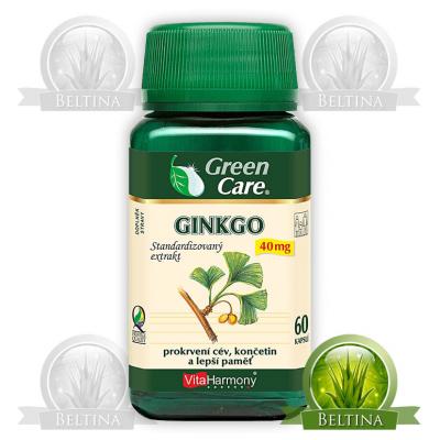 Ginkgo 40 mg - 60 kapsl