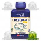 Ryb olej 1000 mg BLUE CARE - Omega 3 EPA + DHA - XXL economy balen 150 tobolek