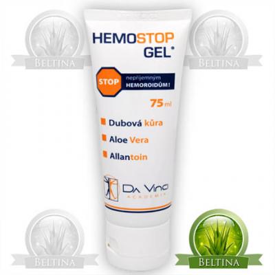 HemoStop Gel 75 ml na problémy s hemeroidy