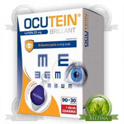 Ocutein Brillant Lutein 25mg 90+30 tobolek+drek