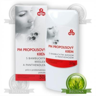 PM Propolisový krém s bambuckým máslem+panthenol 50g