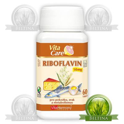 Riboflavin (Vitamin B2) 10 mg - 60 tablet