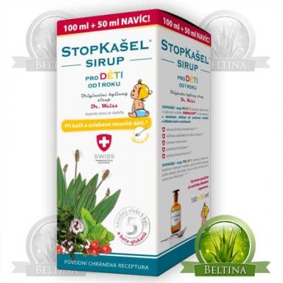 STOPKAEL sirup Dr. Weiss PRO DTI 100+50ml NAVC