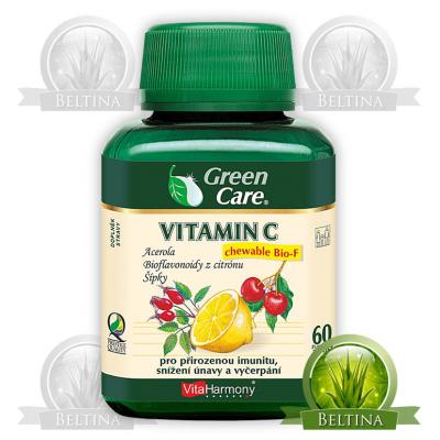 Vitamin C Chewable Bio-F - 60 žvýkacích tablet