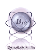 Vitamin B12 - 

kyanokobalamin
